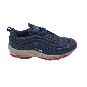 Nike Air Max‎ 97 Navy Blue Red Athletic Sneakers Men DJ3181 991 Size 7